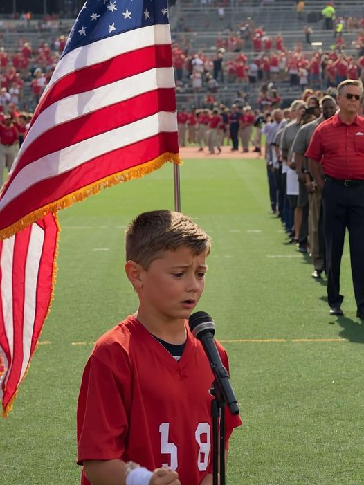 10-Year-Old’s National Anthem Performance Leaves Grown Men in Tears!