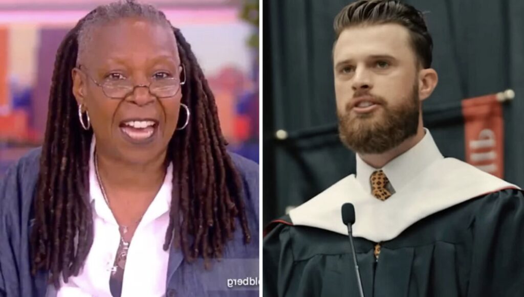 Breaking News: Whoopi Goldberg Urges Chiefs to Ban Harrison Butker Over “Disrespecting Speech”