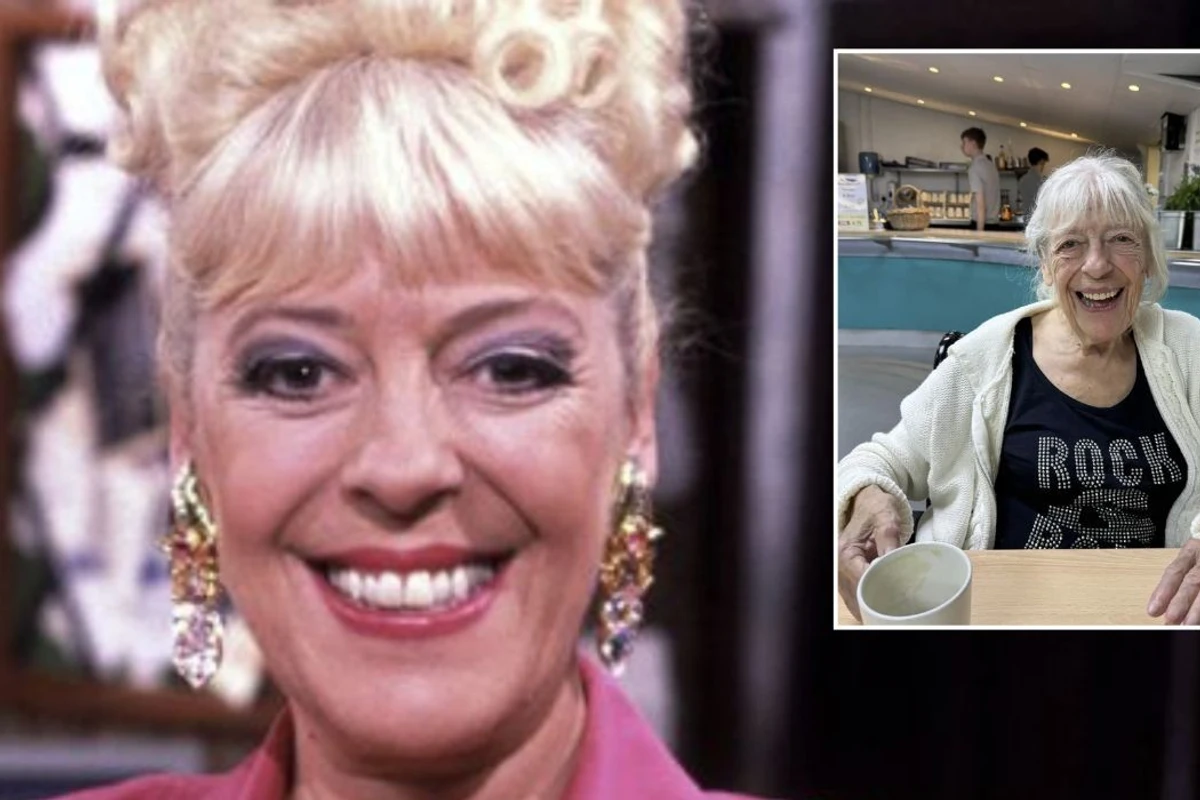 Julie Goodyear all smiles as husband shares health update in rare snap amid dementia battle