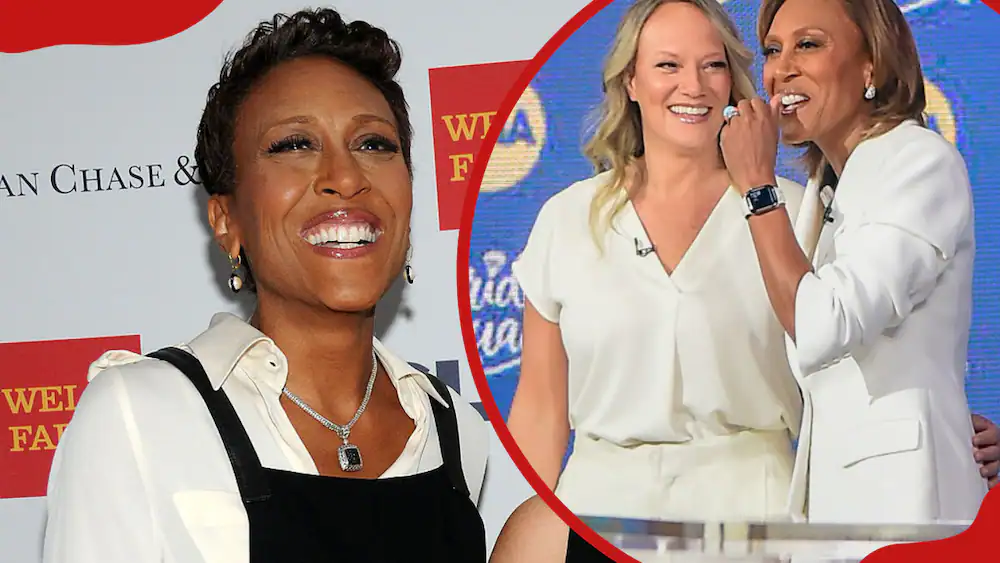 Who was Robin Roberts’ first husband and what happened to him?