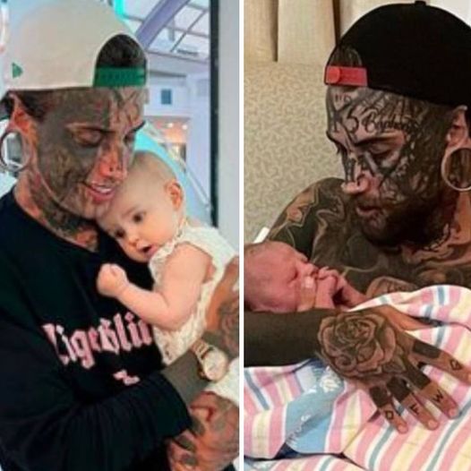 You Won’t Believe How This Tattooed Dad Transformed Himself for His Daughter!