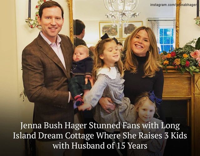 JENNA BUSH HAGER’S LONG ISLAND DREAM COTTAGE THAT REMINDED HER OF TEXAS