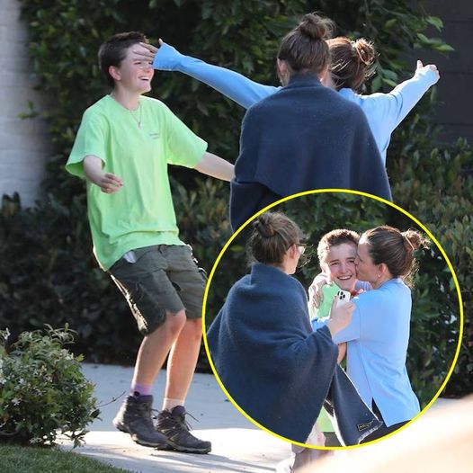 Jennifer Garner and Fin Affleck have an emotional moment in Los Angeles