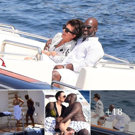 KRIS JENNER, 68, AND HER LOVER, COREY GAMBLE, 43, HAVE PASSIONATE MOMENTS ON A LUXURY YACHT TRIP