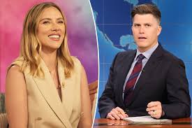 Scarlett Johansson said she ‘blacked out’ when she heard Colin Jost’s ‘SNL’ joke about her body