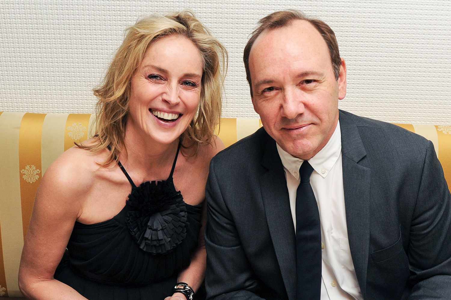 Sharon Stone says Kevin Spacey backlash is because allegations are ‘man-on-man’