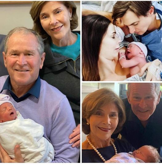 George W. Bush Welcomes Grandson Named in Honor of Great-Grandfathers