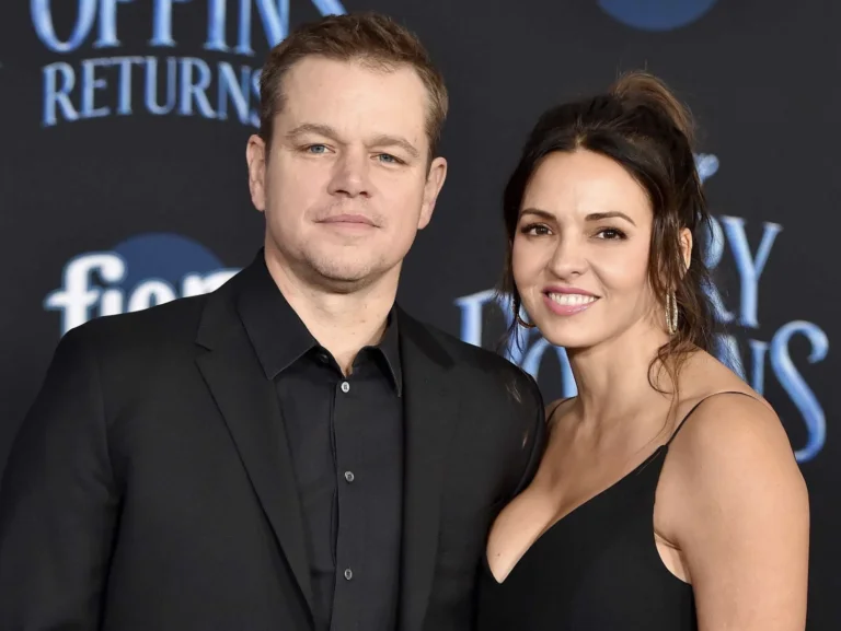 The Story of Matt Damon and Luciana Barroso