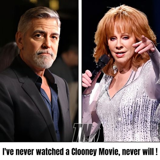 Reba McEntire set the internet ablaze with her controversial statement, declaring she’ll never watch another George Clooney film.