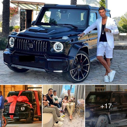 Cristiano Ronaldo shows off £516,000 custom Brabus ‘G-Wagon’ given to him by Georgina Rodriguez for his birthday