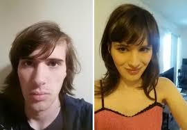 Woman shares photo diary of transition after 17 months of HRT