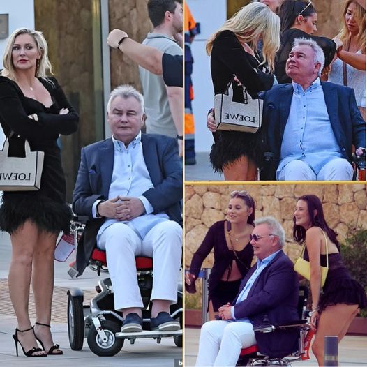 Eamonn Holmes, 64, playfully grabbed his girlfriend Katie Alexander’s, 42, bottom during their first public display of affection on a romantic getaway. This comes after his estranged wife, Ruth Langsford, was surprised by the news of his holiday.