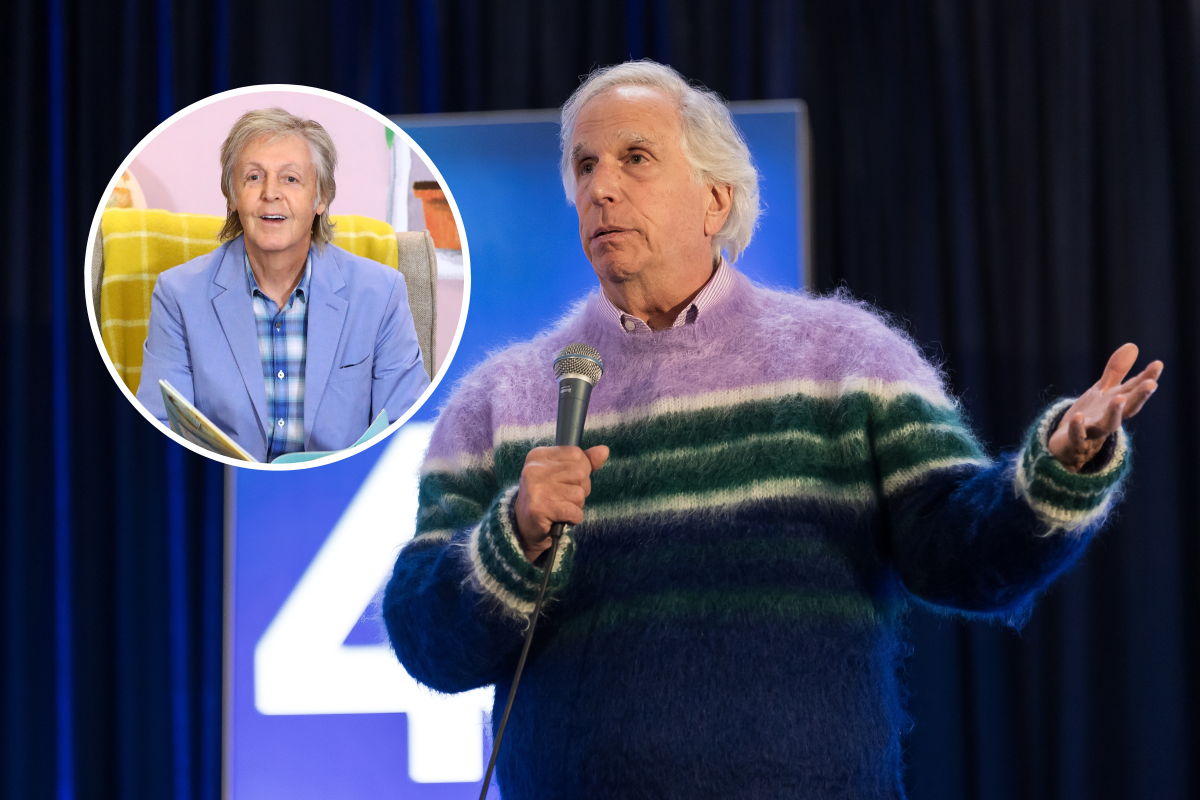 Henry Winkler Recounts Bumping Into Paul McCartney on the Street