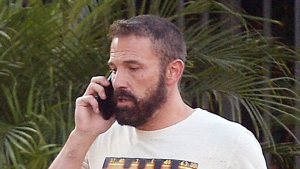 Ben Affleck smokes a cigarette while taking tense call in LA after Jennifer Lopez divorce comments