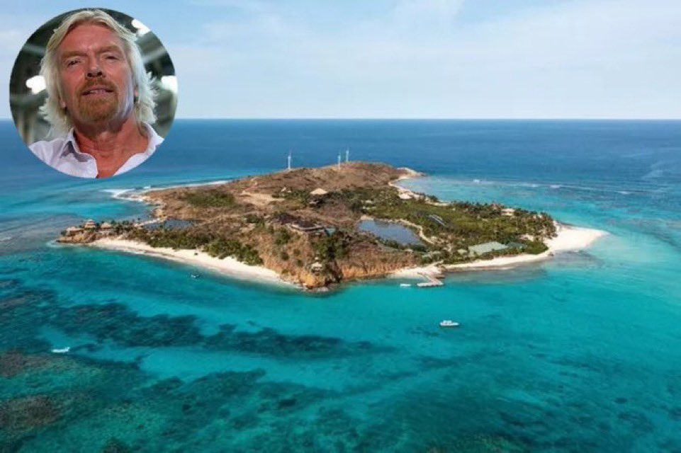 Richard Branson bought $6,000,000 private island for tiny fraction of price after ‘joke’ accidentally paid off