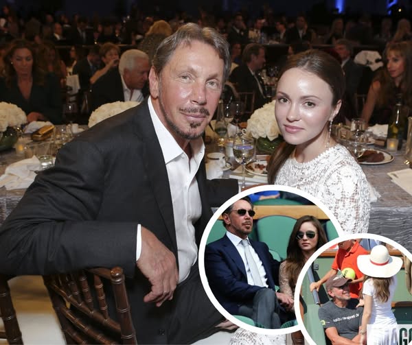 To show his love for his new girlfriend, who is 50 years younger than him, after 4 divorces, Larry Ellison, 77, has spent so much that he built a restaurant chain named after her in Carbon Beach