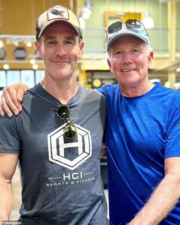 James Van Der Beek Thanks His Dad for Supporting Him ‘Emotionally’ During Cancer Treatment