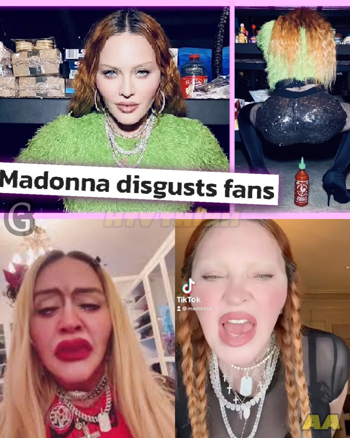 Madonna has officially lost her mind.