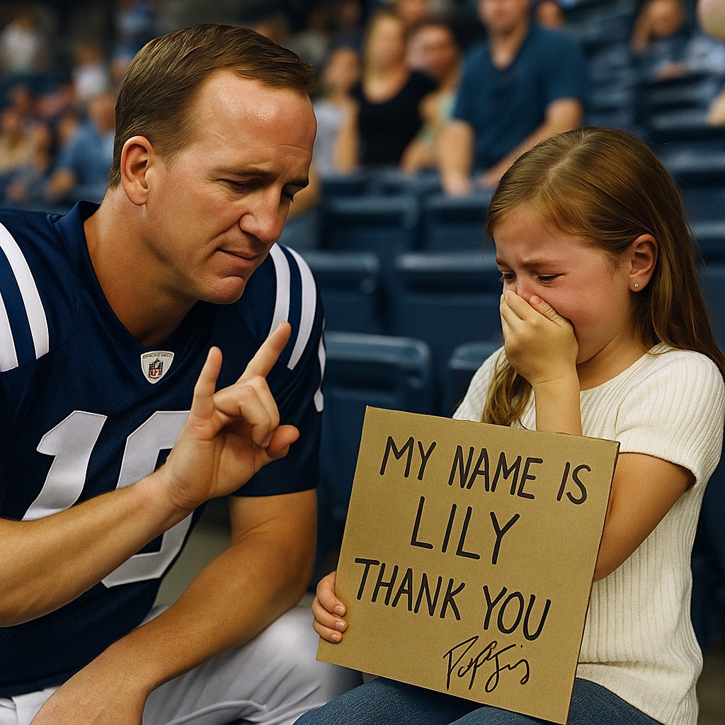She Couldn’t Hear the Crowd — But She’ll Never Forget What Peyton Manning Did