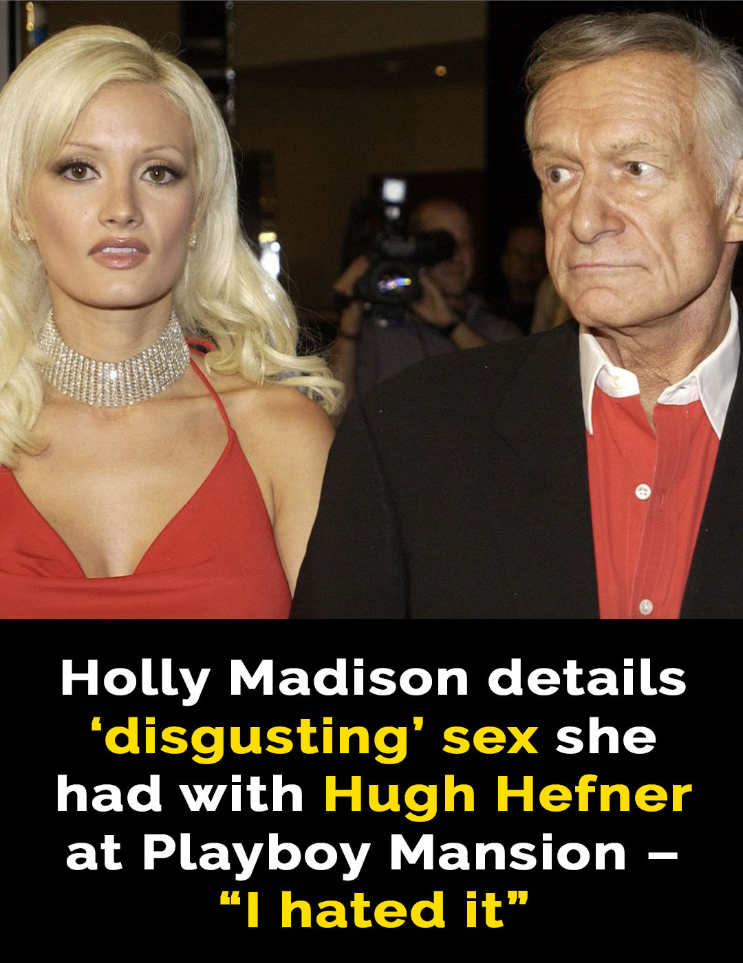 Holly Madison shares ‘disturbing’ details about life with Hugh Hefner