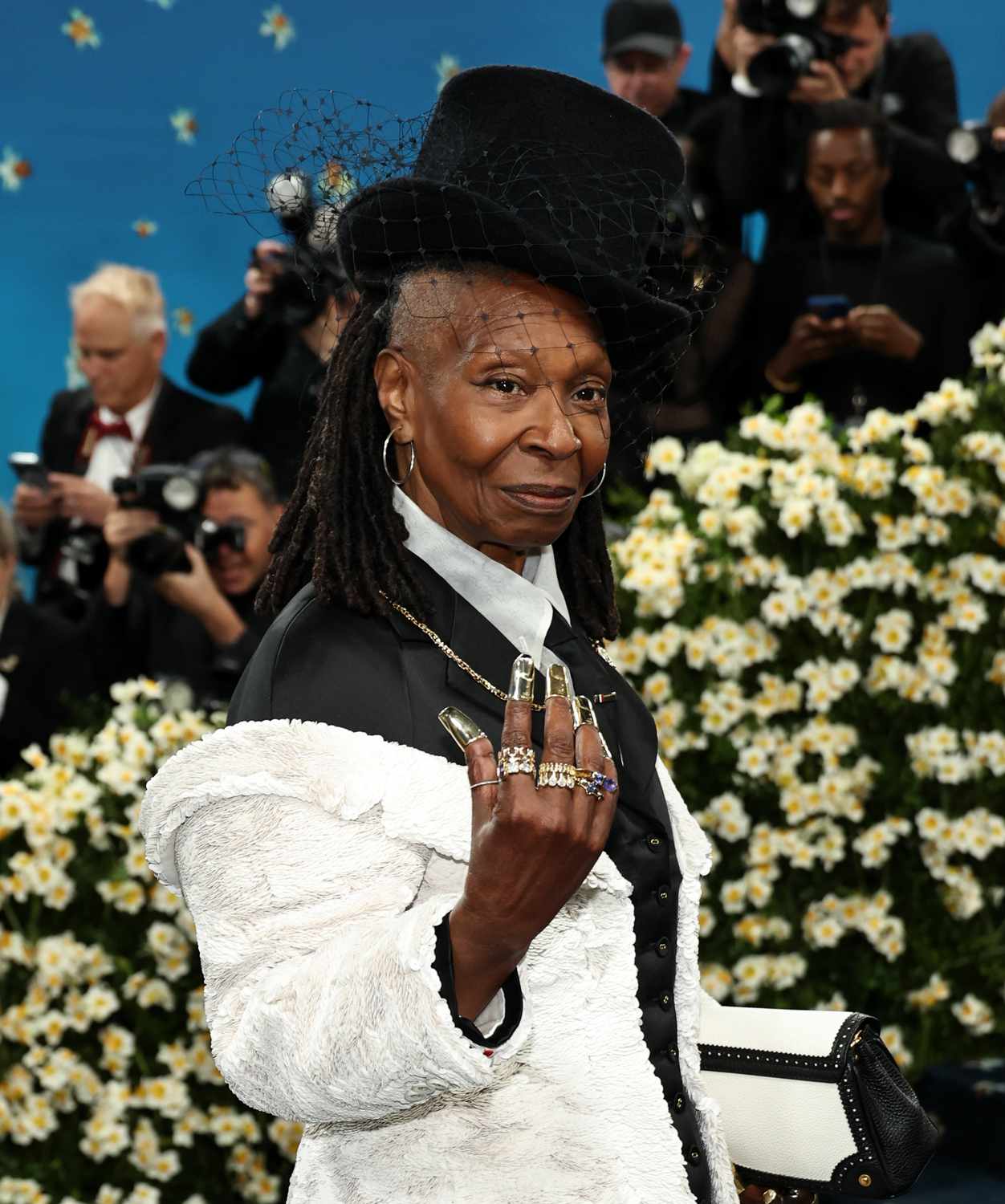 Whoopi Goldberg’s 2025 Met Gala Look Included Gold Finger Caps for the Most Relatable Reason (Exclusive)